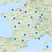 Carte des Bornes de Recharge pour Véhicules Électriques - Data.gouv.fr