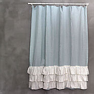 Buy Our Ruffles Linen Window Curtain At Linenshed Australia