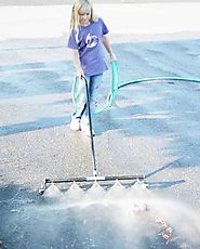 The Ultimate Way To Clean Up | The Water Sweeper Water Broom