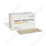 Vidalista 2.5mg : Uses, Dosage, Side Effects | Strapcart