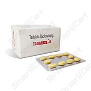 Tadarise 5mg : Reviews, Dosage, Price | Strapcart