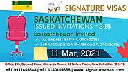 Saskatchewan PNP Latest Draw invited 248 Candidates on 11 Mar 2021