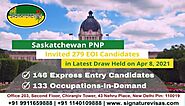 Saskatchewan Latest Draw Held - 279 EOI Candidates Invited on April 8, 2021