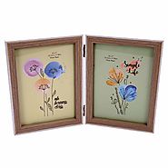 Buy Scrafts Decorative Wooden Table Top Photo Frame (Size- 5X7, Brown) Online at Low Prices in India - Amazon.in