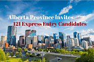 121 Express Entry Candidates invited by Alberta Province