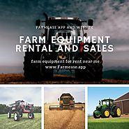 Farm Equipment Rental and Sale- Farmease