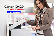 Canon D420 Laser Printer Review with GlobalPrinterTech