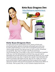 Keto Buzz Dragons Den | Keto Buzz Reviews