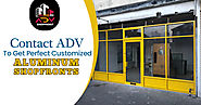 Contact ADV To Get Customized Aluminum Shopfronts in East London