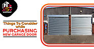 Things To Consider While Purchasing New Garage Door