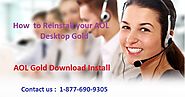 How to Reinstall your AOL Desktop Gold