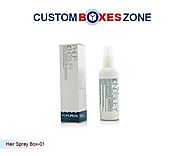Hairspray Boxes - Custom Hairspray Packaging Boxes Wholesale