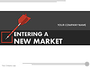 Entering A New Market PowerPoint Presentation With Slides | Entering A New Market PPT | Entering A New Market Present...