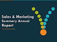 Sales And Marketing Summary Annual Report PowerPoint Presentation Slides | Presentation PowerPoint Templates | PPT Sl...