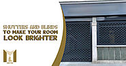 Shutters and Blinds In North London to make Your Room Look Brighter