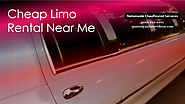 Cheap Limo Rental Near Me - (800) 942-6281 | Visual.ly