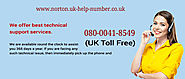 Norton Contact Number UK 080-0041-8549