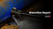 Waterline repair and replacement for smoothening the water flow