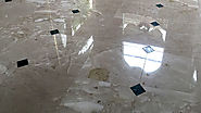 Travertine Floor Cleaning Company - Honing & Polishing Service