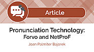 Pronunciation Technology: Global Community and Innovative Tools in Forvo and NetProF Pronunciation Feedback - The FLTMAG