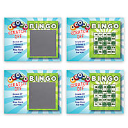 My Scratch Offs Bingo Scratch & Win Scratch Off Game Card
