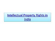 PPT - Intellectual property rights India