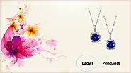 Diamond Gemstone Pendants with Gold Chain for Mom on Mother's Day