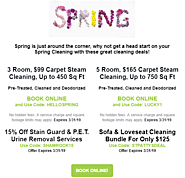 Check Out March Spring House Cleaning Specials! | Dynamic Duo Cleaning