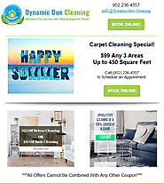 June House & Carpet Cleaning Specials! Summer deal promo!