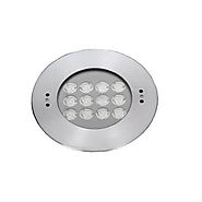 LED Pool Light, Recessed Wall light, DC24V 12x2W IP68, Stainless Steel Body - lampviews