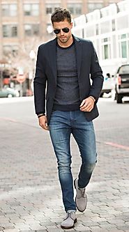 How to Style Men's Blazers With Jeans