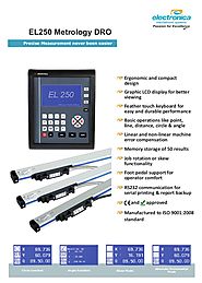 DRO EL250 | Metrology DRO - Electronica Mechatronics