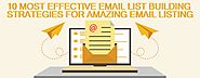 10 Most Effective Email list Building Strategies For Amazing Email Listing
