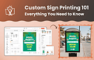 Custom Sign Printing 101: Everything You Need To Know