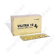 Vilitra 10mg : Price, Uses, Review, Dosage | Strapcart