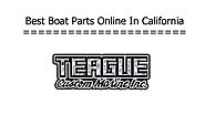 Best boat parts online in california