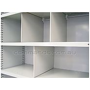 Partitioned Drawers | Commando Storage Systems