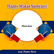Write Name On Happy Uttarayan 2020 Photo Download
