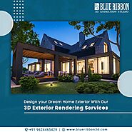 Best 3D Exterior Rendering services at Affordable Cost