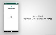 How to Enable WhatsApp Fingerprint Lock on Android ? - ThePrimeTalks.com