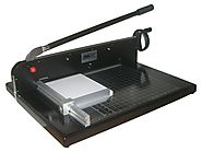 Guillotine Desktop Stack Paper Cutter COME-9770EZ - 19" Cutting Width – Commercial Office Machinery and Equipment