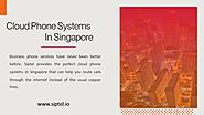 Cloud Phone Systems in Singapore - SIPTEL