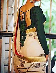 Kerala Saree Blouse Designs | HappyShappy - India’s Own Social Comme
