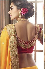 blouse designs for pattu saree!