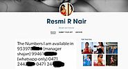 Resmi R Nair Shared Editor Mobile Number on Social Media