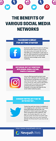 The Benefits of Various Social Media Networks