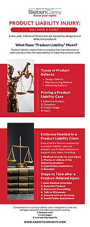 Product Liability Injury: Do I Have a Case?