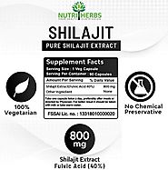 Website at http://www.amazon.in/Nutriherbs-Shilajeet-Extracts-Capsules-Natural/dp/B072KDN8RD/