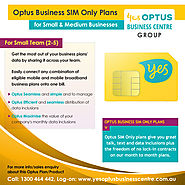 Optus Sim Only Business Plans, Optus Sim Only