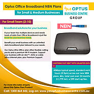 Optus Office Broadband, NBN Broadband Plans